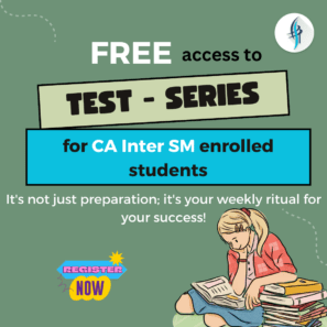 CA Inter SM Test series by Parag Gupta sir