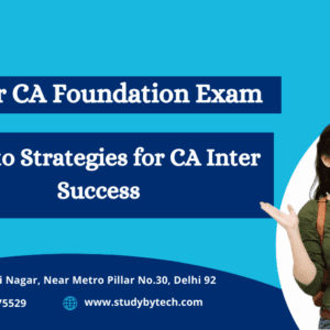Unlock success after CA Foundation with strategic tips for conquering CA Intermediate. Navigate your journey seamlessly with effective study strategies.