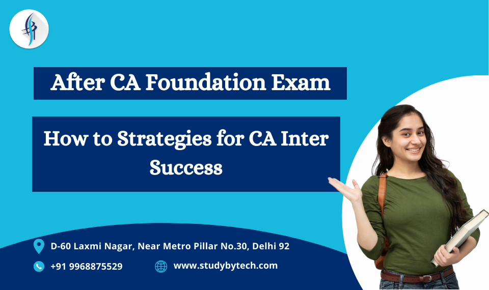 Unlock success after CA Foundation with strategic tips for conquering CA Intermediate. Navigate your journey seamlessly with effective study strategies.