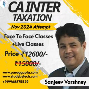 CA INTER TAX BY SANJEEV VARSHNEY SIR