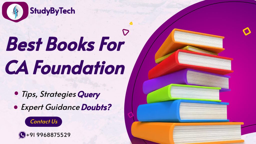 Best Books For CA Foundation