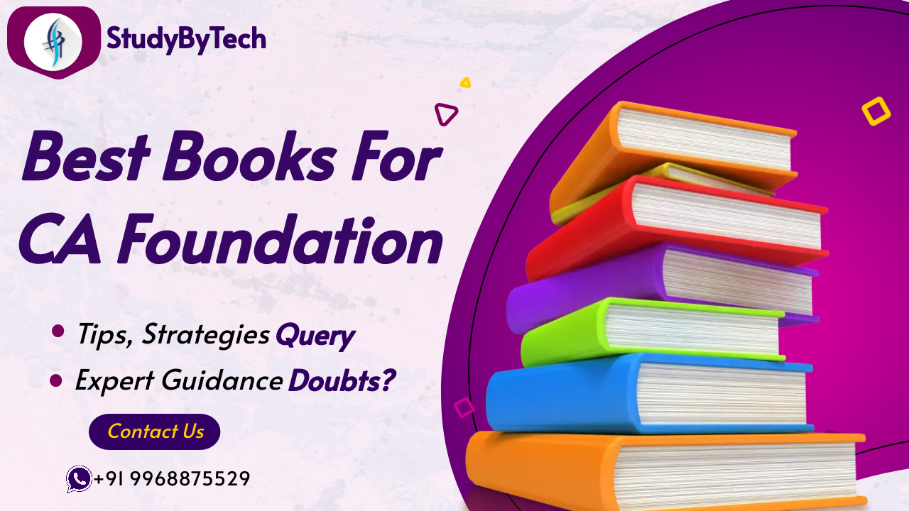 Best Books for CA Foundation