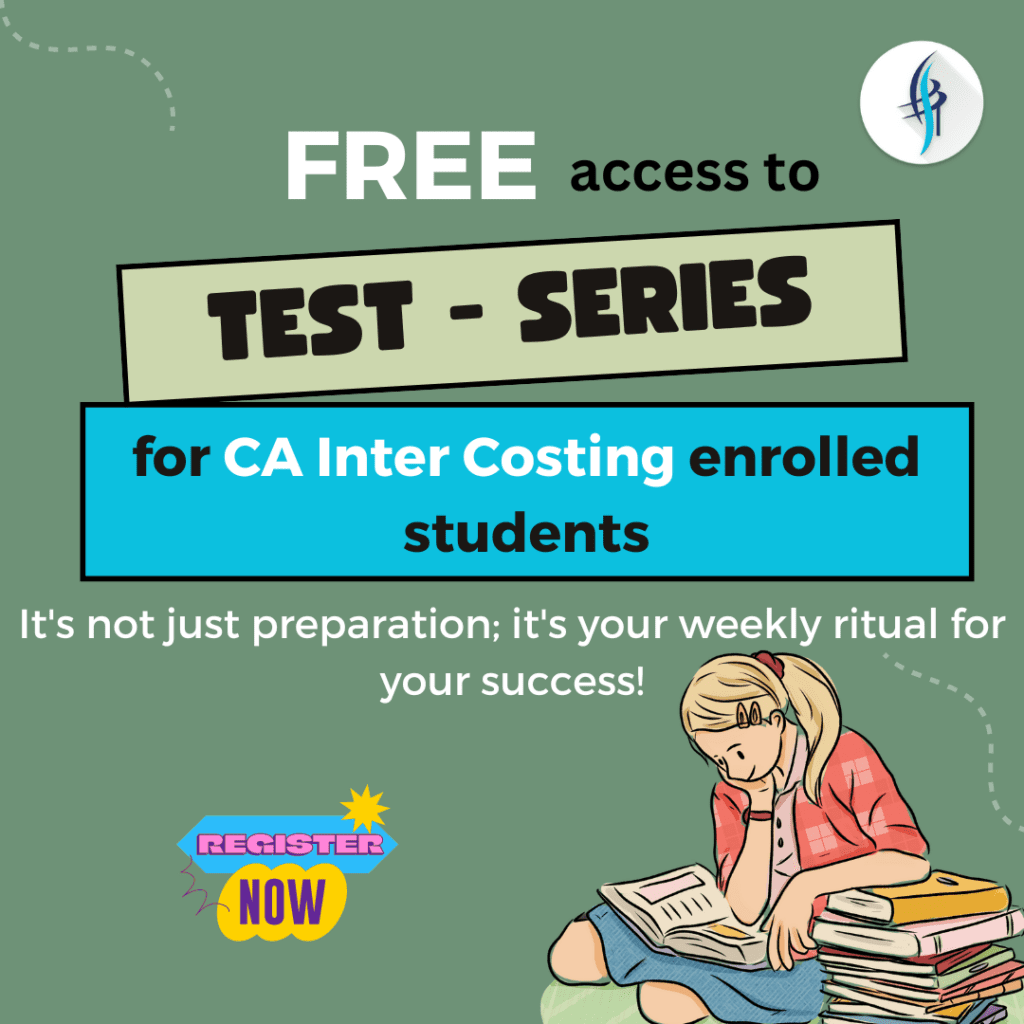 CA Inter Costing Test series