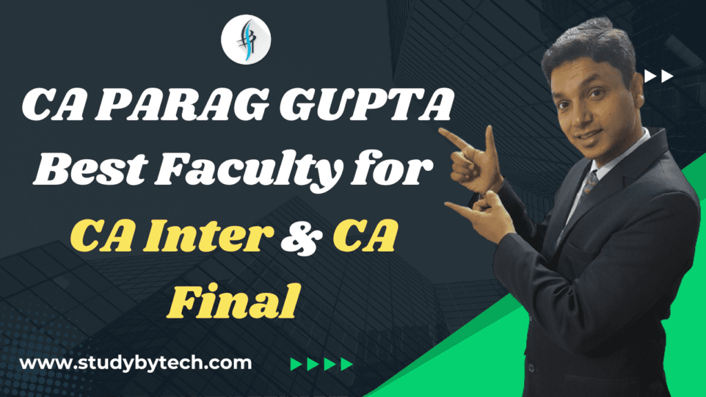 Best Faculty for CA Inter & CA Final