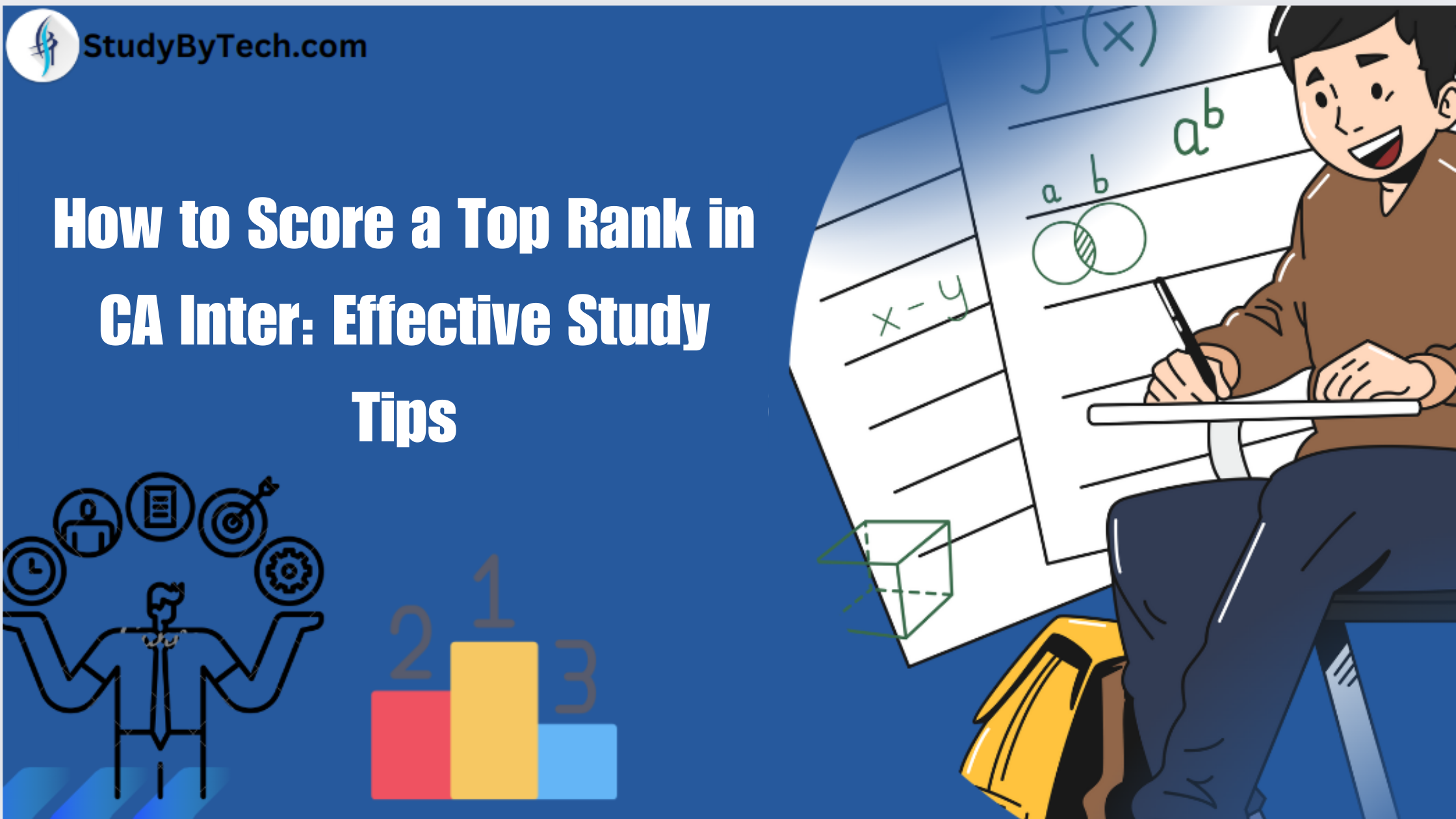 How to score a Top Rank in CA Inter: Effective Study Tips by CA Parag Gupta sir