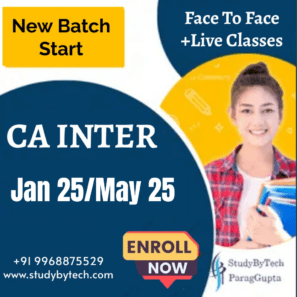 Jan 25/ May 25 CA Inter batch