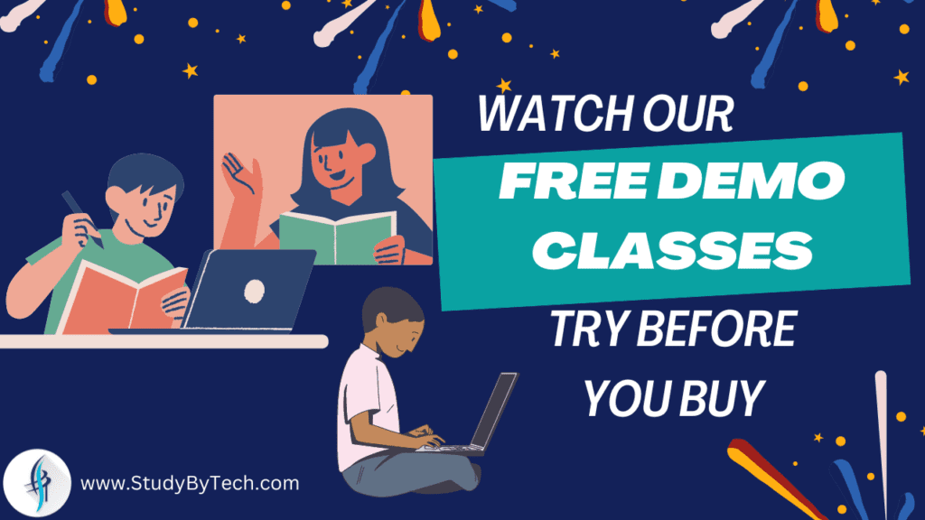 Free demo classes – Try before you buy