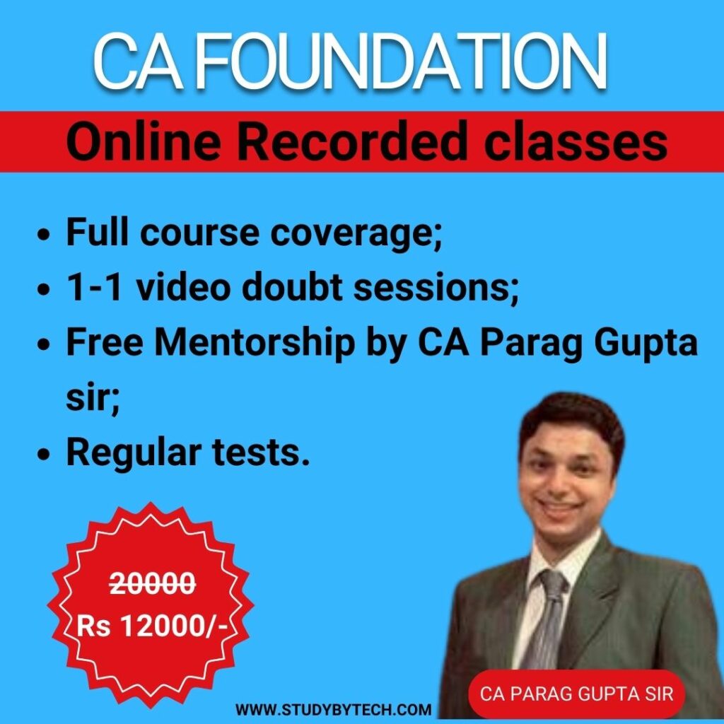 Best CA Foundation classes by StudyByTech