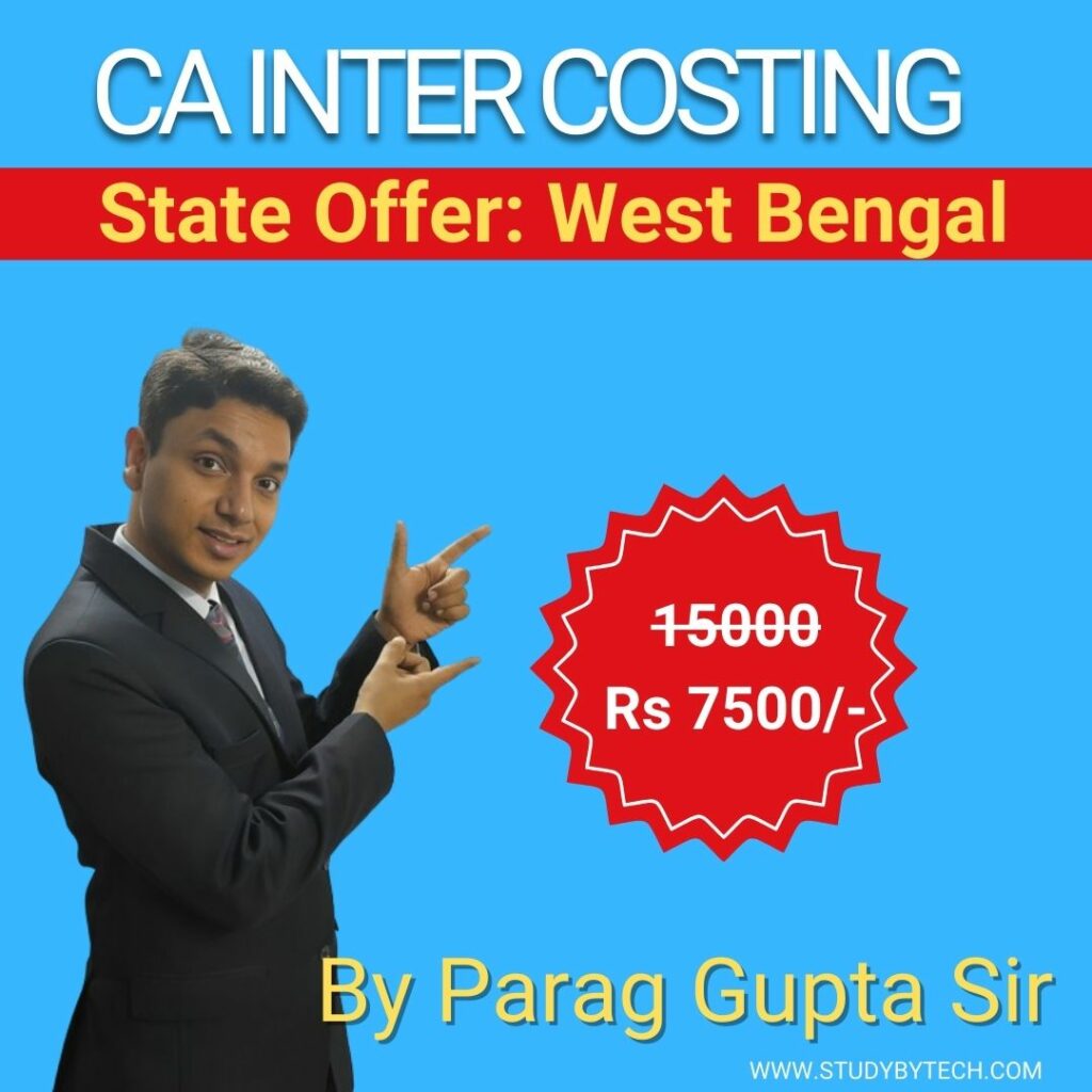 CA Inter Cost best lecture by CA Parag Gupta sir