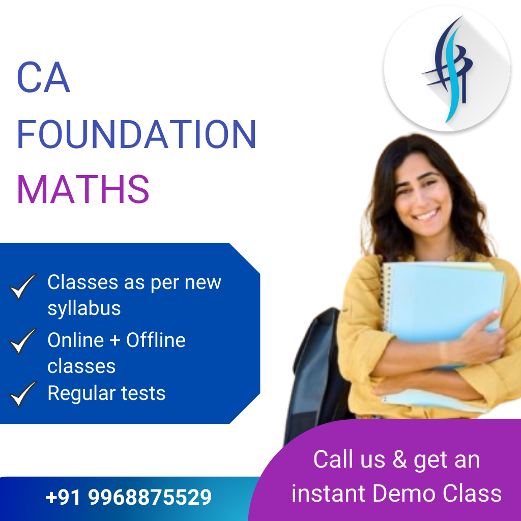 ca foundation maths