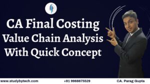 ca parag gupta is explain ca final costing topic value chain analysis in just 60 second