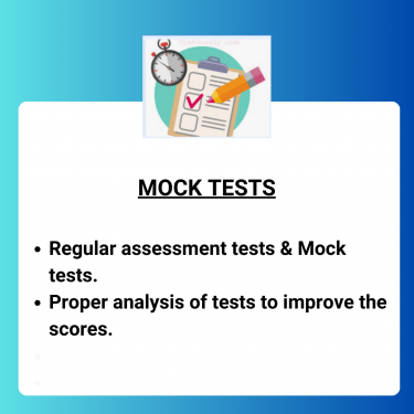 Regular Mock tests at StudyByTech is one of the best way to improve CA student's score